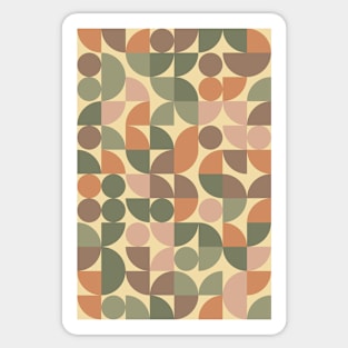 Random Shapes - Pattern #4 Sticker